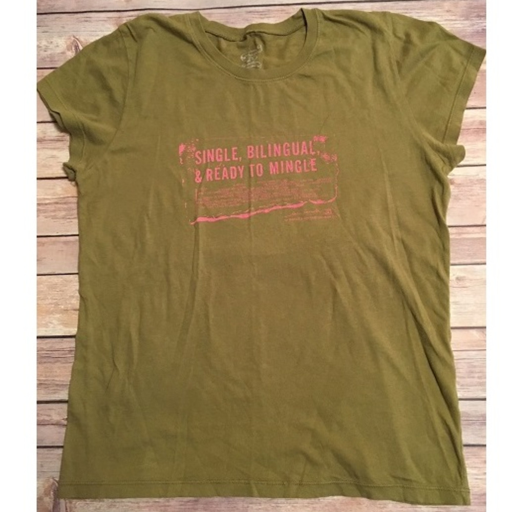 Single, Bilingual & Ready To Mingle T-Shirt